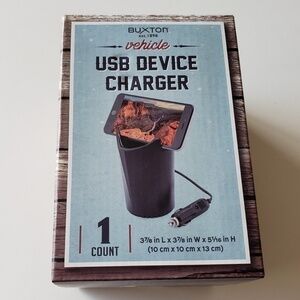 Unused - Buxton USB Vehicle Device Charger
